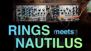 Video thumbnail for MODULE COMBO! Mutable Instruments Rings & Qu-Bit Electronix Nautilus. by The Unperson
