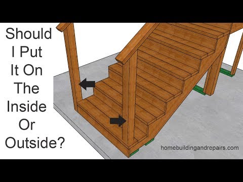 One Of The Biggest Problems With Post Locations - Deck Handrails