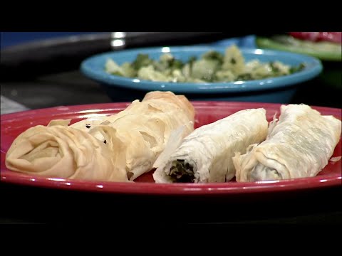 Lebanese spinach roll-ups sure to tickle your taste buds