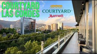 Hotel Tour | 🇨🇱 SANTIAGO Courtyard Las Condes 2026 review with local walk around