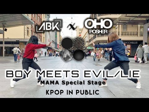 [K-POP IN PUBLIC] BTS (방탄소년단) - Boy Meets Evil/Lie (MAMA 2016) Dance Cover by ABK Crew x OHO Posher