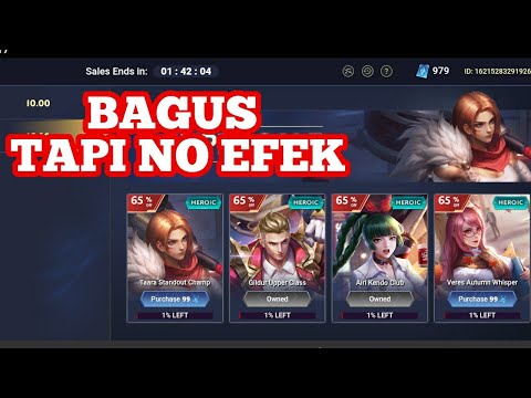 [Arena of Valor] Super Sale New Skin Taara : Standout Champ dan Veres : Autumn Whisper