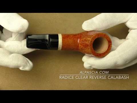Radice Clear Reverse Calabash - pipe 630