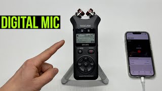 Video thumbnail for How to do Stereo Recording on iPhone, iPad and Android (with TASCAM DR-07X Recorder) by Tools. Electro. DIY