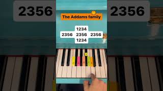 The Addams Family Theme Song (Piano Tutorial) #music #piano