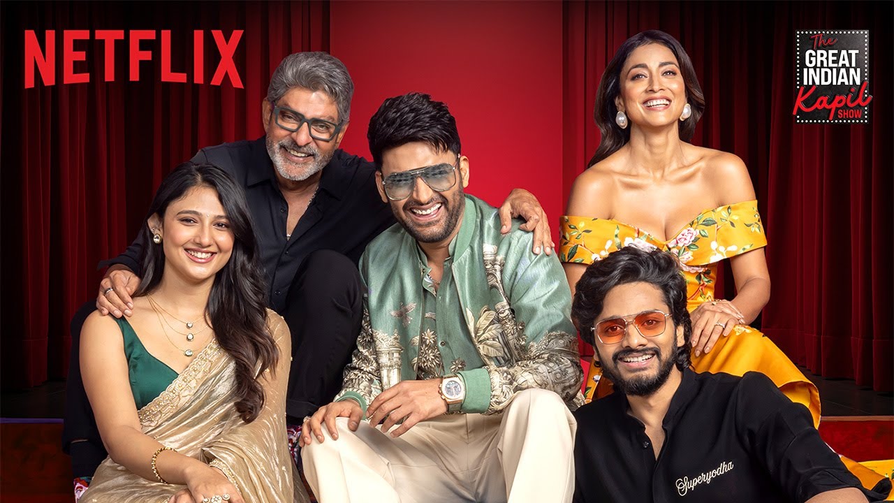 Kapil Hosts The Cast Of Mirai | Teja, Shriya, Ritika, Jagapathi | #TGIKS | Netflix India