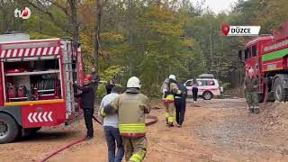 Orman Yangını ve Yaralılara Hızlı Müdahale