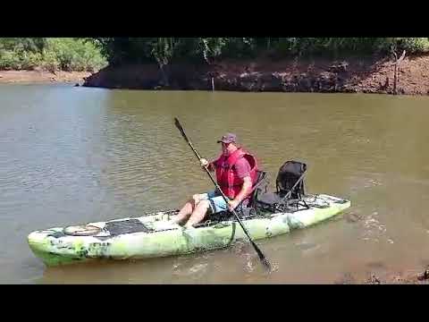 Caiaque thork milha nautica.Mano Nelson navegando em abdon batista sc