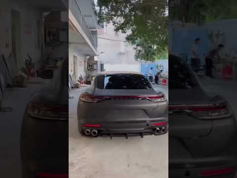 porsche panamera 970 modified 971.2 body kit