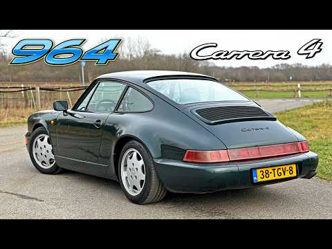Thumbnail for 1989 Porsche 911 964 Carrera 4 // REVIEW on AUTOBAHN by Porsche 911, Porsche, Porsche 911 (964), Car, Sedans