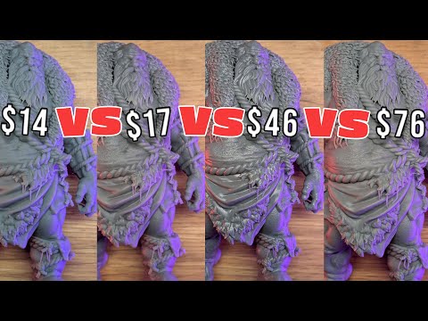 The Best Resin for Miniatures are NOT the Most Expensive