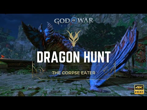 GOD OF WAR RAGNAROK - DRAGON HUNT : THE CORPSE EATER | 4K HDR