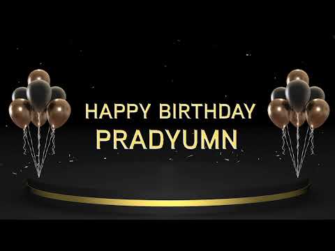 Wish you a very Happy Birthday Pradyumn
