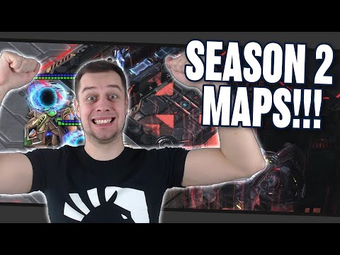 THE NEW MAPPOOL IS HERE!  Starcraft 2 2021 Season 2 Ladder Maps Preview