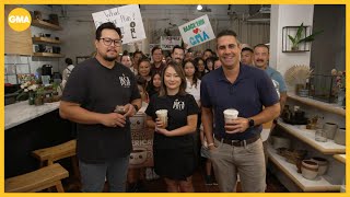 'GMA' visits Black Phin Coffee Bar in Florida