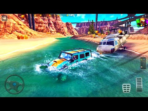 4x4 Turbo SUV Towing A Car and Helicopter - Off The Road #19 OTR - Android iOS Gameplay