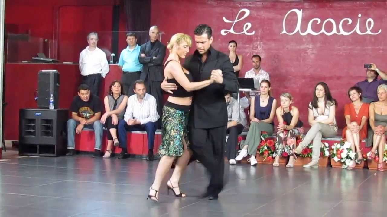 2013 Alejandra Mantinan y Leandro Palou ballano "Oigo tu voz" del Sexteto Milonguero