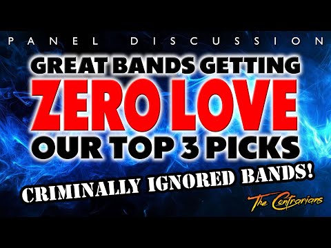 The Contrarians: Criminally Underrated: Top 3 Bands Nobody Talks About!
