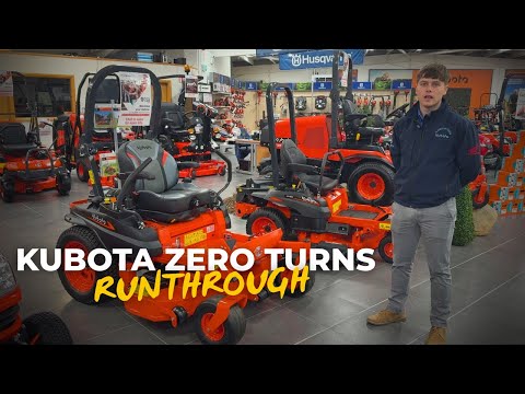 Kubota Zero Turn Petrol Mowers | Full Runthrough