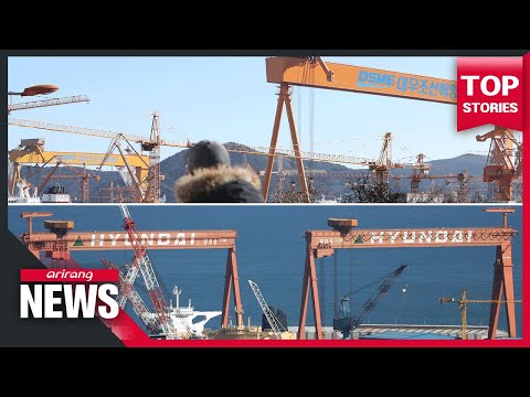 EU stops S. Korea's two largest shipbuilders from merging over fears of monopoly