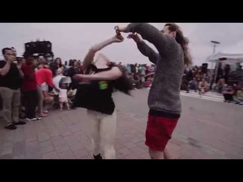 Ry'el (Henri) + Jessica - Zouk Demo at the Hudson River New York City