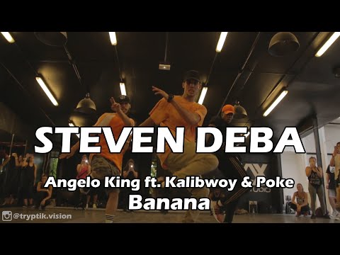 Banana - Angelo King ft. Kalibwoy & Poke | LAX Studio | Steven DEBA