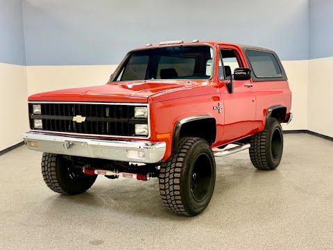 1982 Chevrolet K5 Blazer