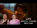 LEO: Official Trailer Reaction (Thalapathy Vijay, Trisha, Sanjay Dutt, Arjun Sarja)