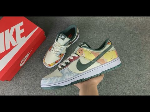 Nike Dunk Low SE Sail Multi-Camo DH0957-100