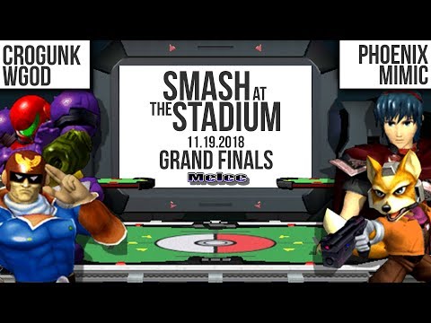 Crogunk & wGod (B) vs. Phoenix & Mimic (R) - Grand Finals - Smash at The Stadium 11.19.2018