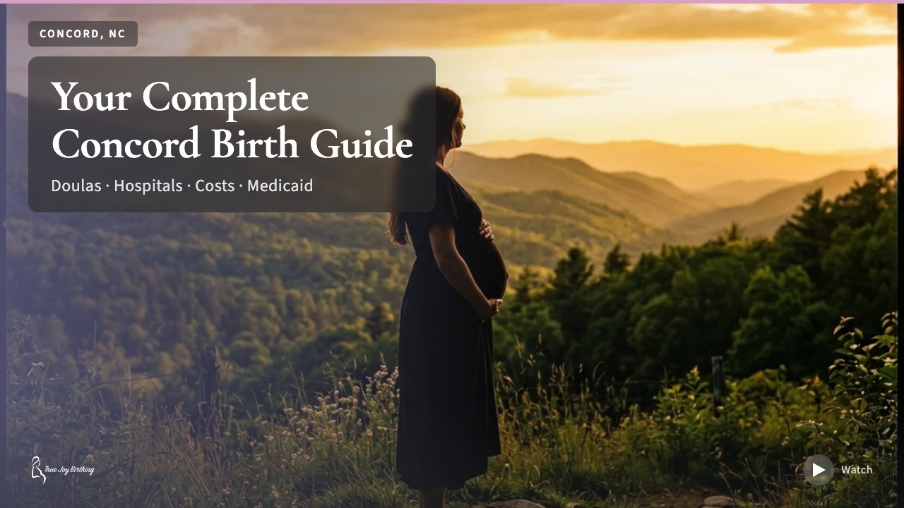 Concord Birth Guide: Hospitals, Doulas, Midwives & More press play to watch