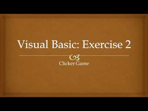 Visual Basic Exercise 2