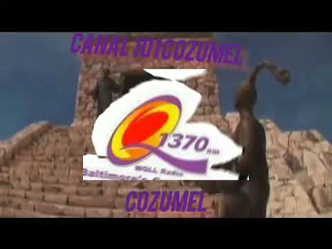 programa radio q 1370 am cozumel jingle musica show más importante 2024 2025 canal 101 czm 📻📺 wqll