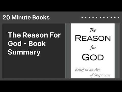 The Reason For God - Book Summary