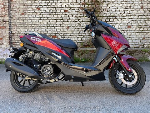 фото скутер sprmotors force 49cc 0