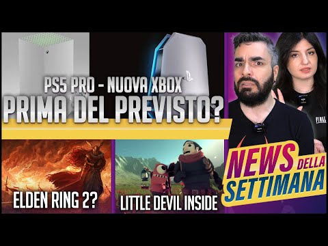 PS5 PRO nel 2024 e NUOVA XBOX A GIUGNO? | ELDEN RING 2? Parla Miyazaki | LITTLE DEVIL INSIDE! #NEWS