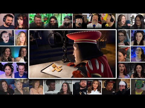 Lord Farquaad and the Gingerbread Man | Shrek (2001) Reaction Mashup