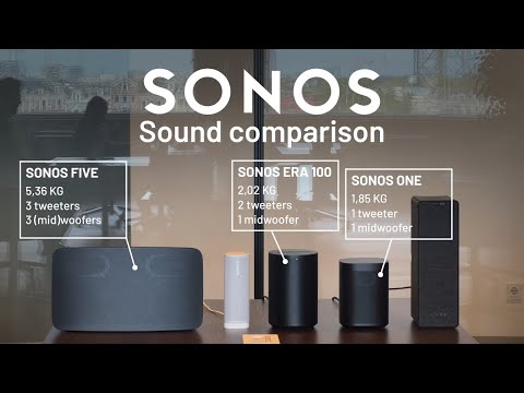 SONOS One vs Era 100 vs Sonos Five  -  𝐔𝐥𝐭𝐢𝐦𝐚𝐭𝐞 𝐒𝐨𝐮𝐧𝐝 𝐂𝐨𝐦𝐩𝐚𝐫𝐢𝐬𝐨𝐧!