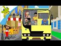 The Wheels On The Bus Go Round And Round Nursery Rhyme For Kids