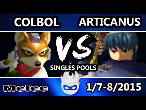Paragon 2015 - SS | Colbol (Fox) Vs. Articanus (Marth) SSBM Singles Pools - Melee