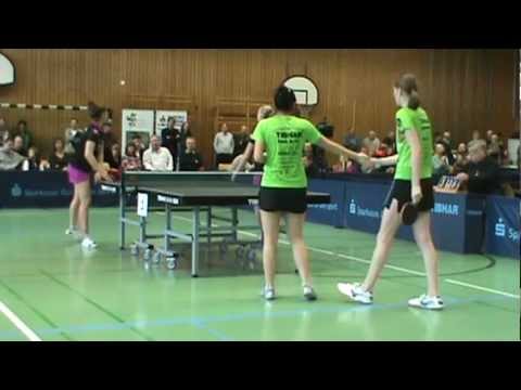 LTTV Leutzscher Füchse vs SV-DJK Kolbermoor Bundesliga 2013 Doppel 6/7