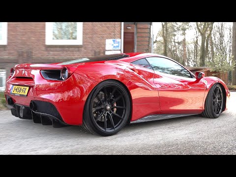 NOVITEC Ferrari 488 GTB - Lovely Exhaust Sounds, Revs, Accelerations!