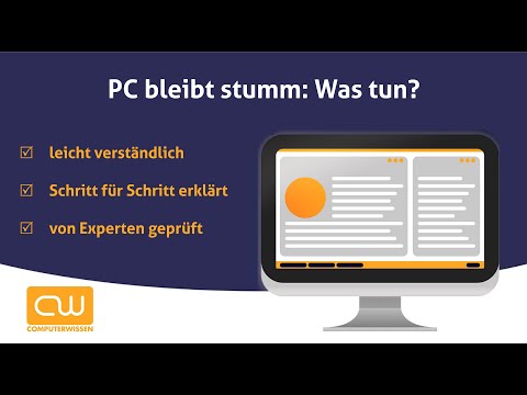 PC bleibt stumm: Was tun?