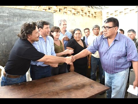 Sáenz en Alto La Sierra: “Trabajamos para revertir esta realidad que golpea a las comunidades originarias hace décadas”