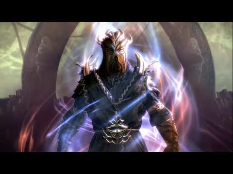 Skyrim ~ Miraak boss fight - Dragonborn DLC [HD60fps]