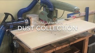 Radial Arm Saw Dust Collection