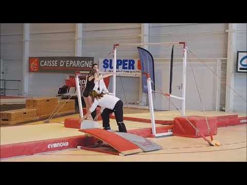 Départementaux Individuels FFG - Poussine Régionale 9 ans - Lilou.