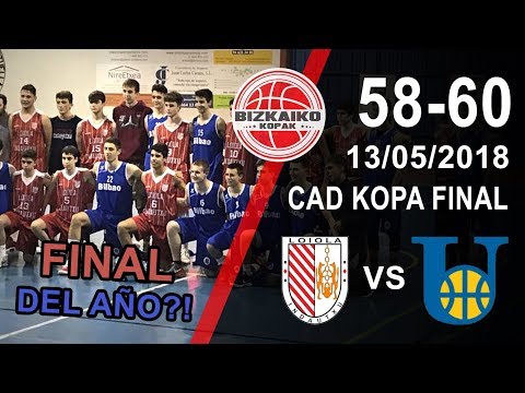 Loiola Indautxu v Bilbao Unamuno - Resumen - Final Kopa Bizkaia Cadete