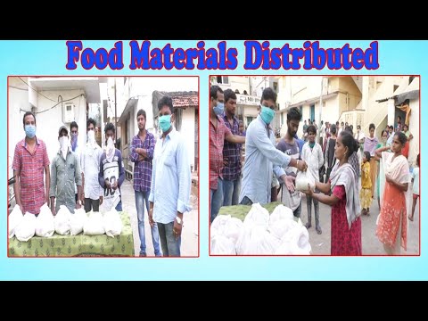 Essential Food Materials Distributed by Reddys Association in Visakhapatnam,Vizagvision....