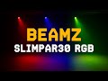 Studiová světla BeamZ LED FlatPAR 6x 3W TCL